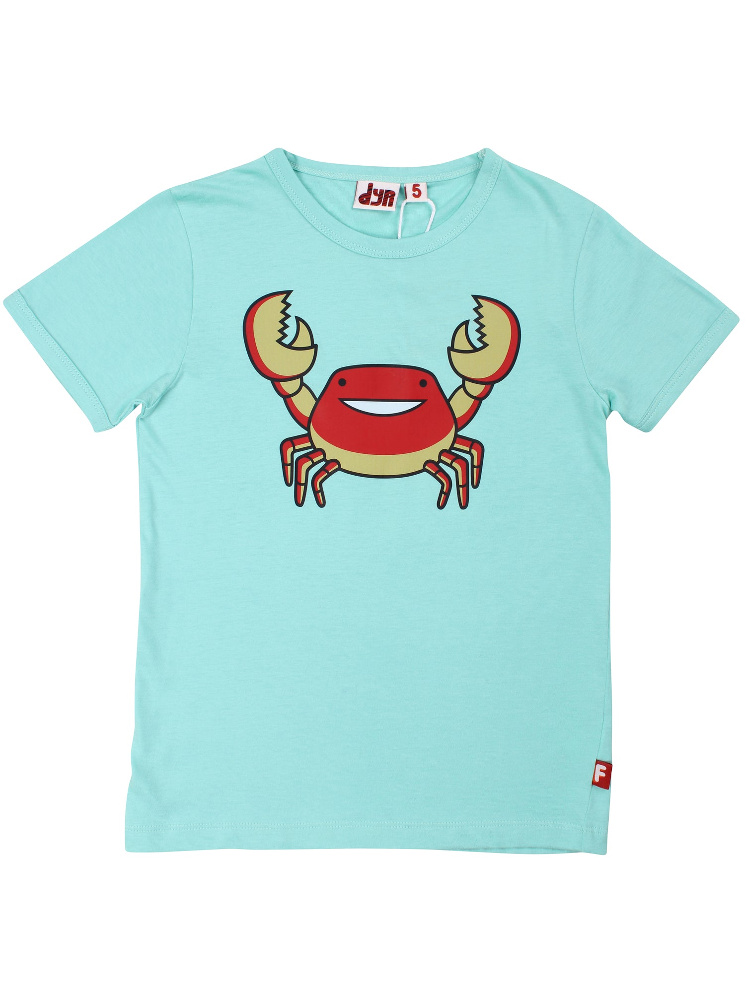 Dyrhide SS T Faded Mint KRABBE