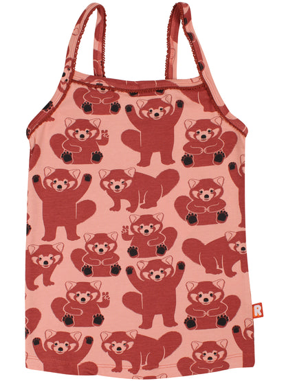 Dyrnest Undie AOP Set Light Clay MULTIROED PANDA