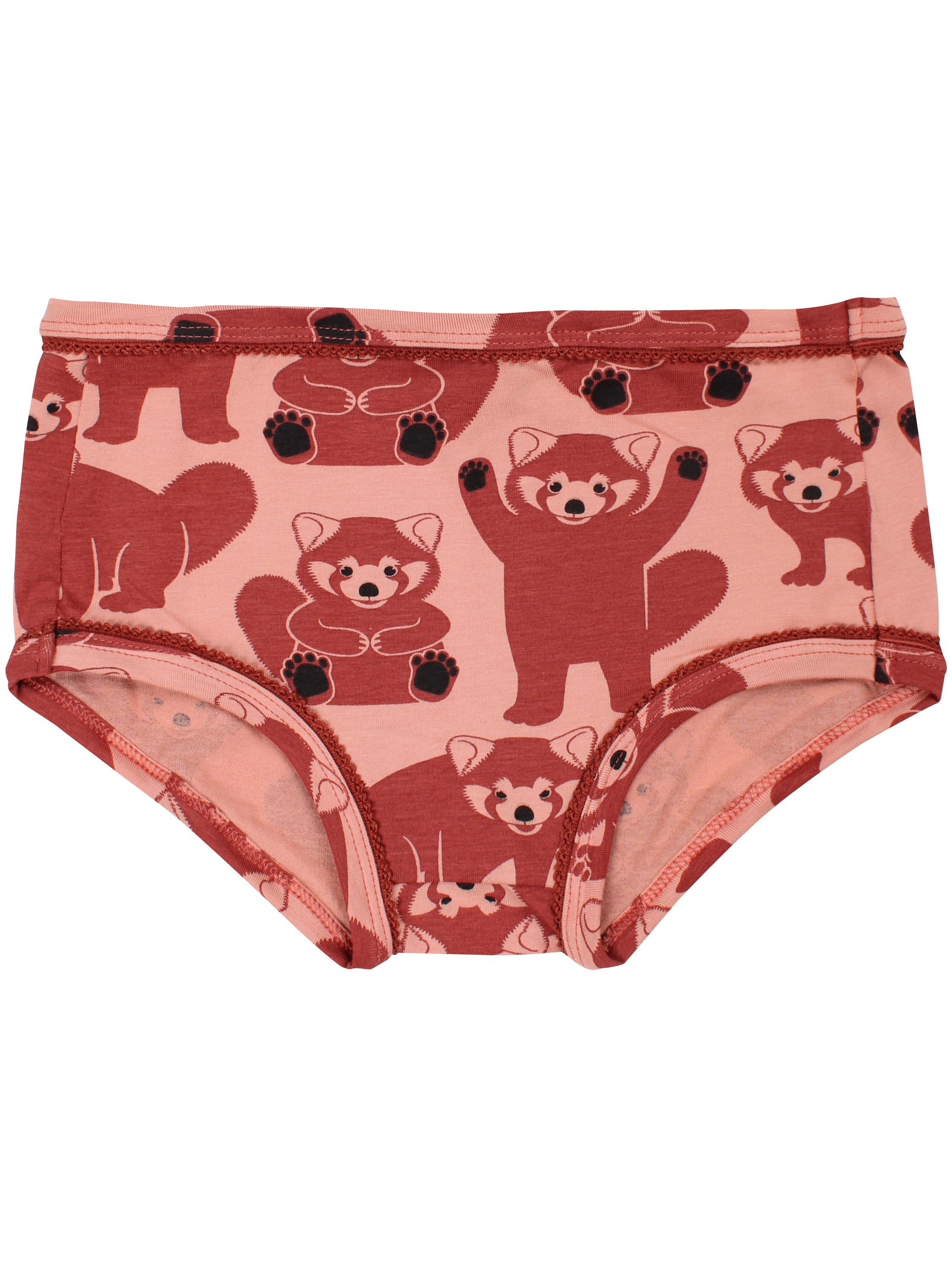 Dyrnest Undie AOP Set Light Clay MULTIROED PANDA
