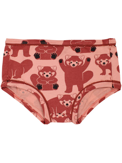 Dyrnest Undie AOP Set Light Clay MULTIROED PANDA