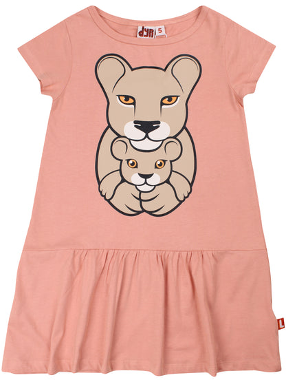 Dyrperky SS Dress Light Clay LOEVEMOR