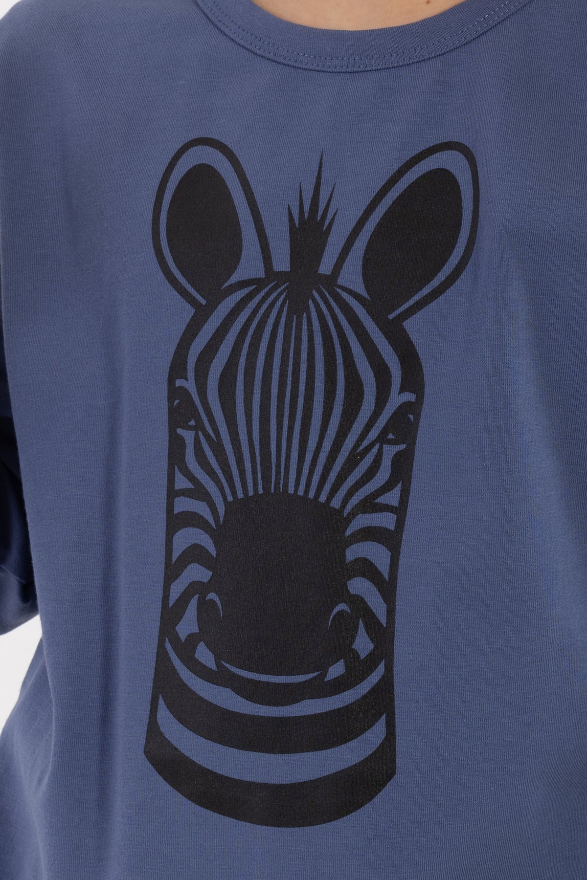 Lækker langærmet bluse med print af zebra til børn fra Dyr Cph