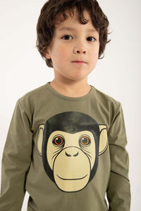 Dyrroar T Soft Khaki CHIMPANSE