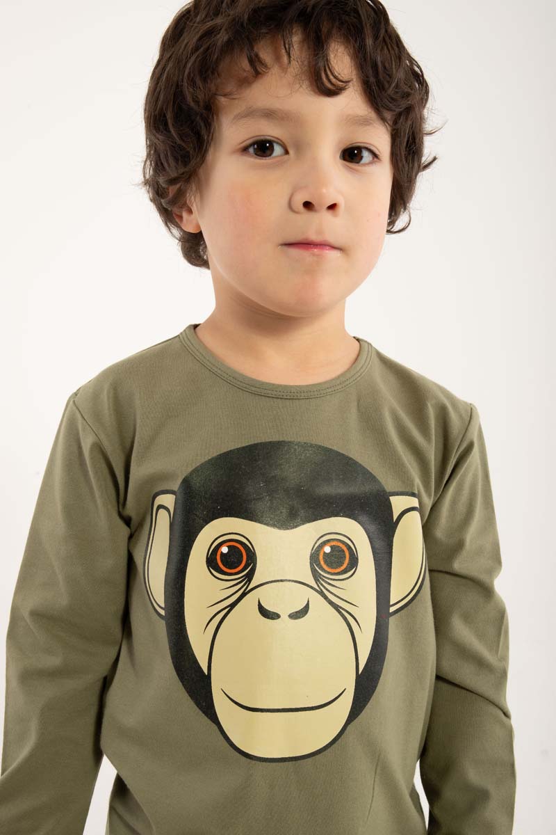 Dyrroar T Soft Khaki CHIMPANSE