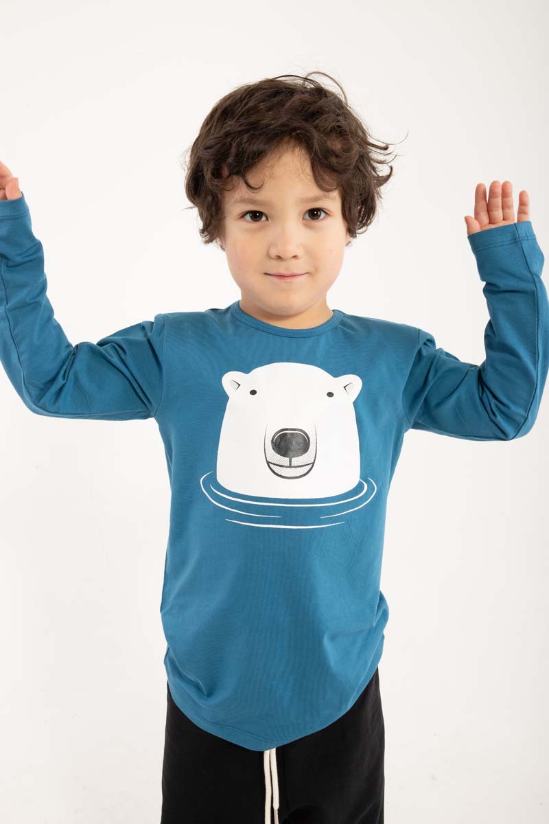 Dyrroar T Warm Blue NY ISBJOERN