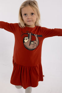 Dyrzanzi LS Dress Chili DOVENDYRMOR