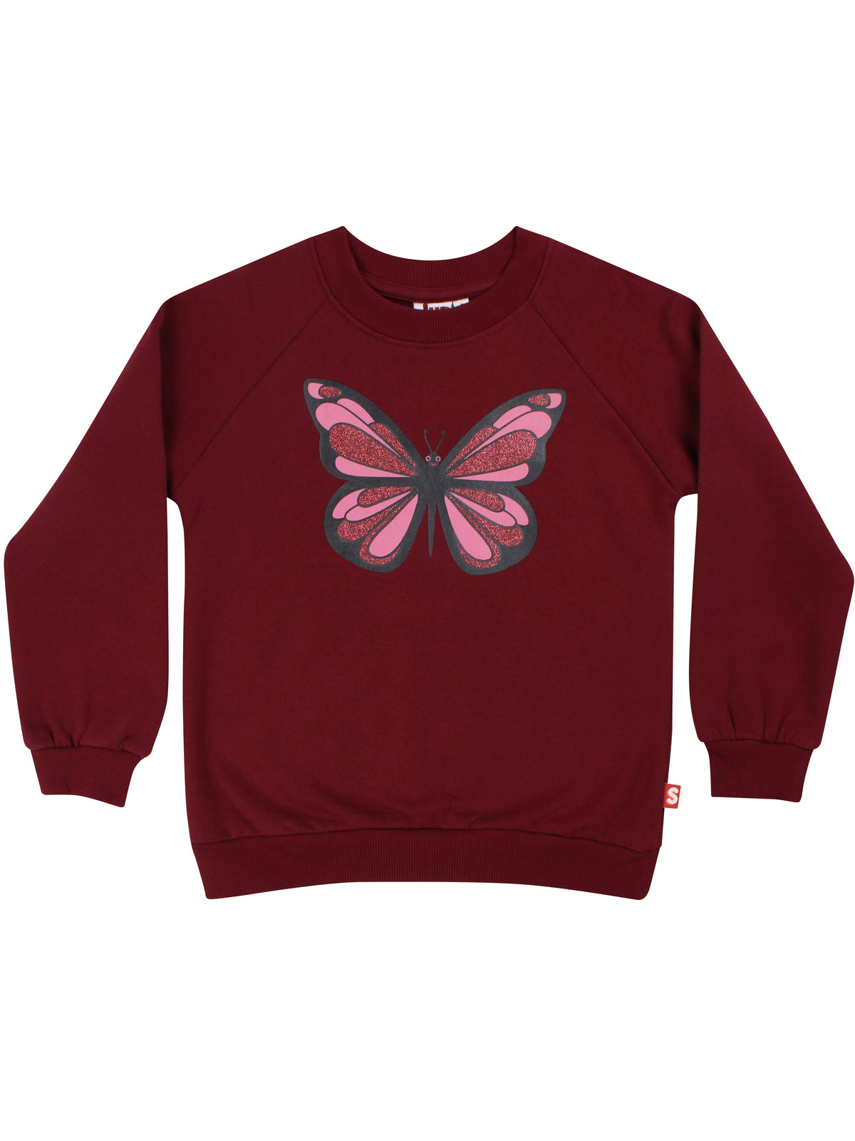 Dyrbellow Sweat Dark Cherry SOMMERFUGL