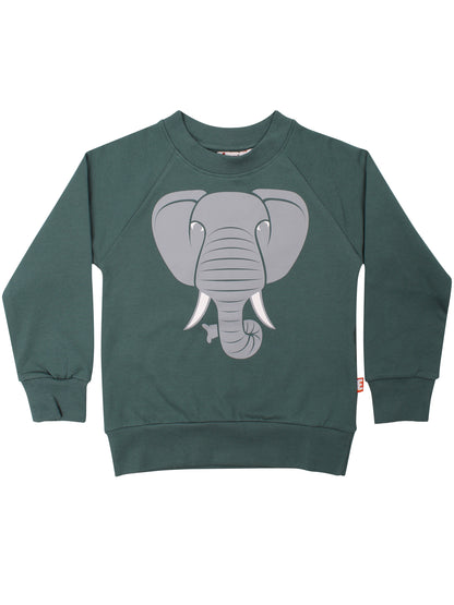 Dyrbellow Sweat Grey Duck ELEFANT