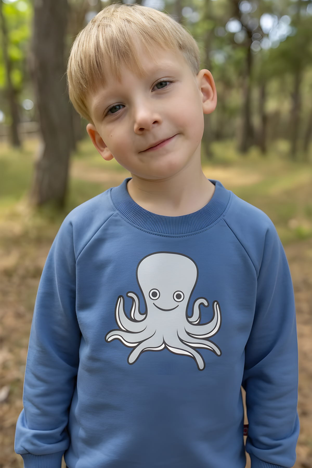 Dyrbellow Sweat Skipper Blue BLAEKSPRUTTE