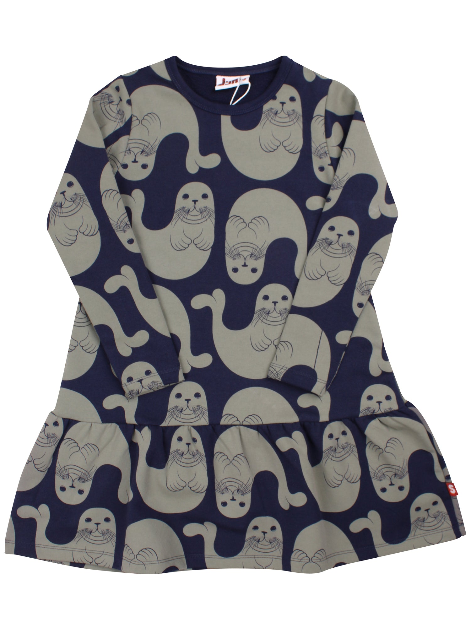 Dyrbirdy Moleton Dress Dark Navy SAEL COLONY