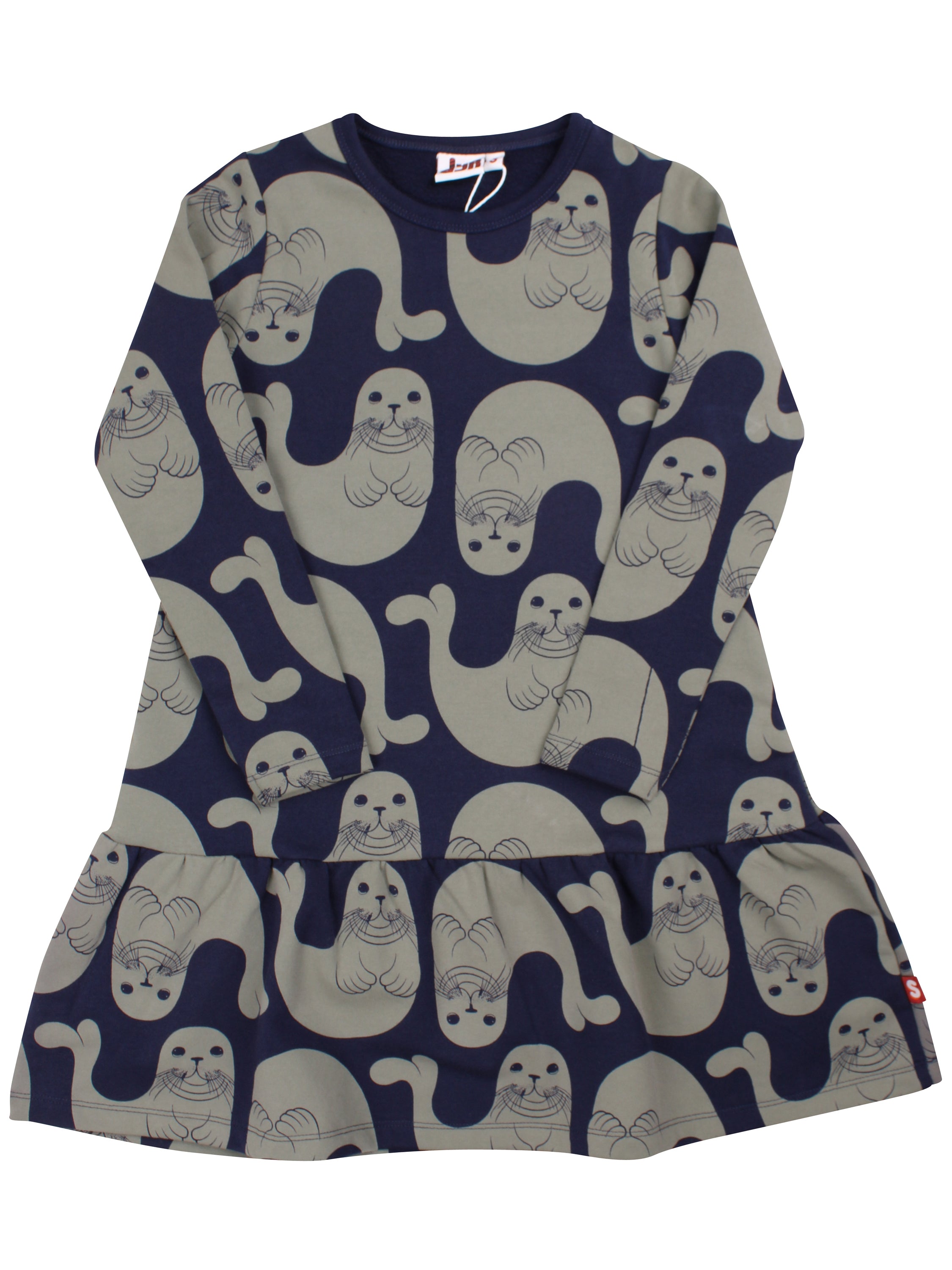 Dyrbirdy Moleton Dress Dark Navy SAEL COLONY