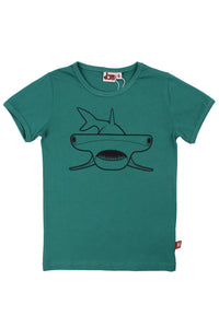Dyrhide T Verde OUTLINE HAMMERHAJ