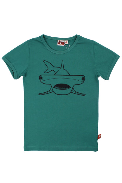 Dyrhide T Verde OUTLINE HAMMERHAJ