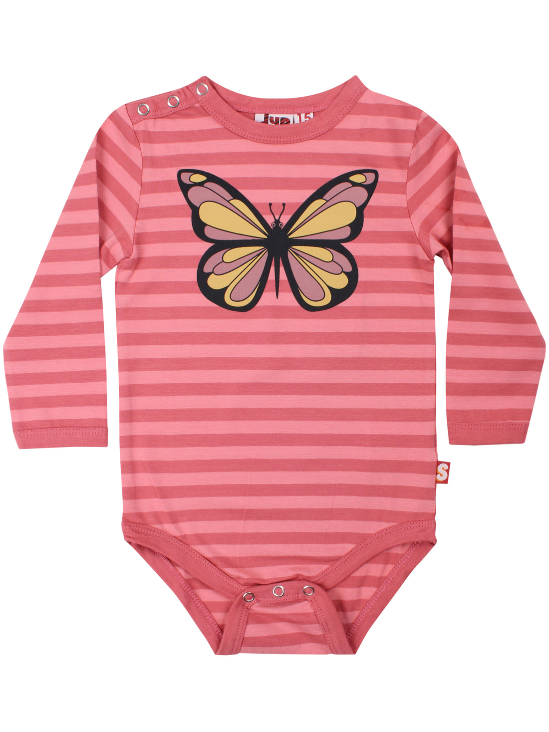 Dyrquack Suit AOP/STRIB Warm Rose/Coral SOMMERFUGL