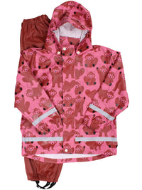 Dyrseason Rain Set Soft Cherry MULTIROED PANDA