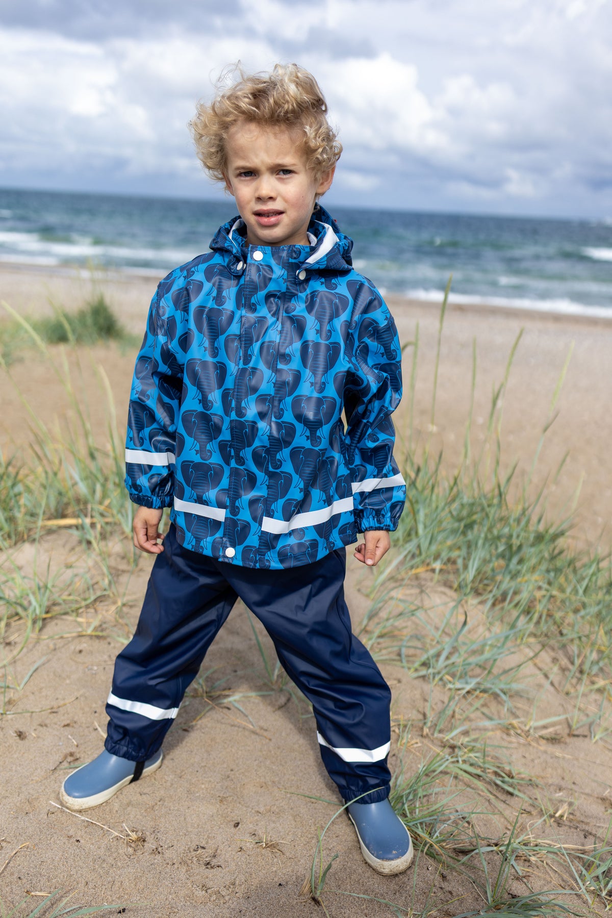 Dyrseason Rain Set Warm Blue ELEFANT