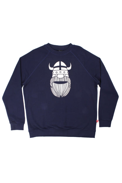 Danehjalmer Crew Neck Sweat Deep Navy ERIK