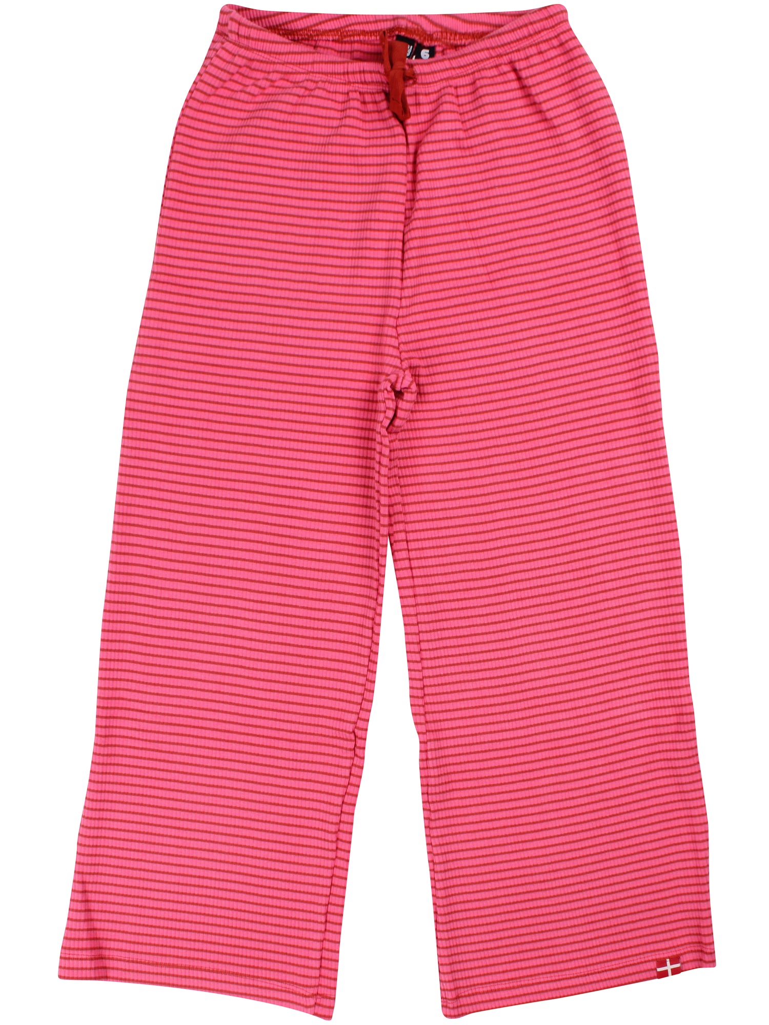 ESS - Danaeblemost Ribbing Pants Soft Cherry/Chili