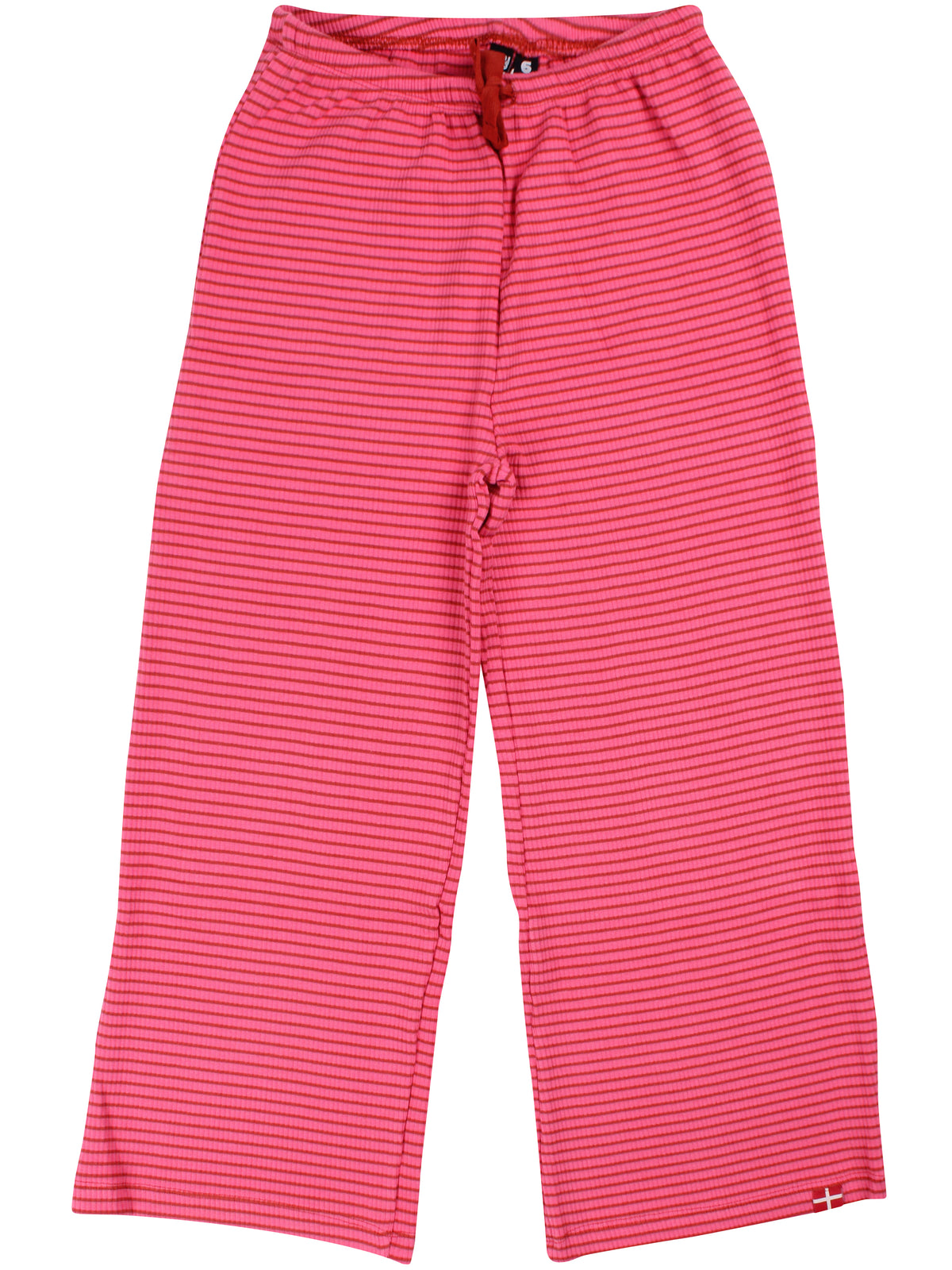 ESS - Danaeblemost Ribbing Pants Soft Cherry/Chili