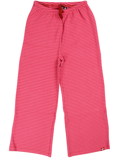 ESS - Danaeblemost Ribbing Pants Soft Cherry/Chili