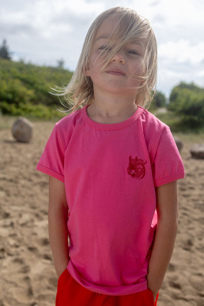 ESS - Danebasic Ivalu Tee Spicy Pink EMBY IDUNN