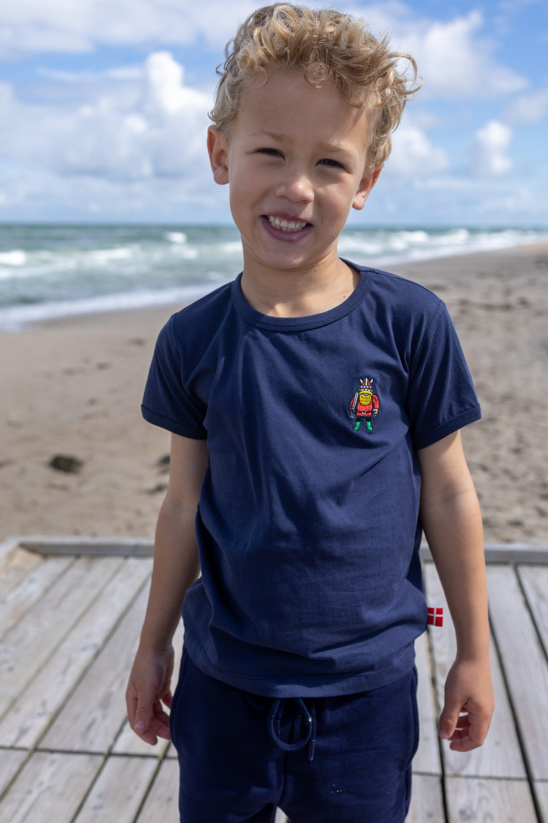 ESS - Danebasic Minik Tee Dark Navy EMBY ERIK DIN VEN