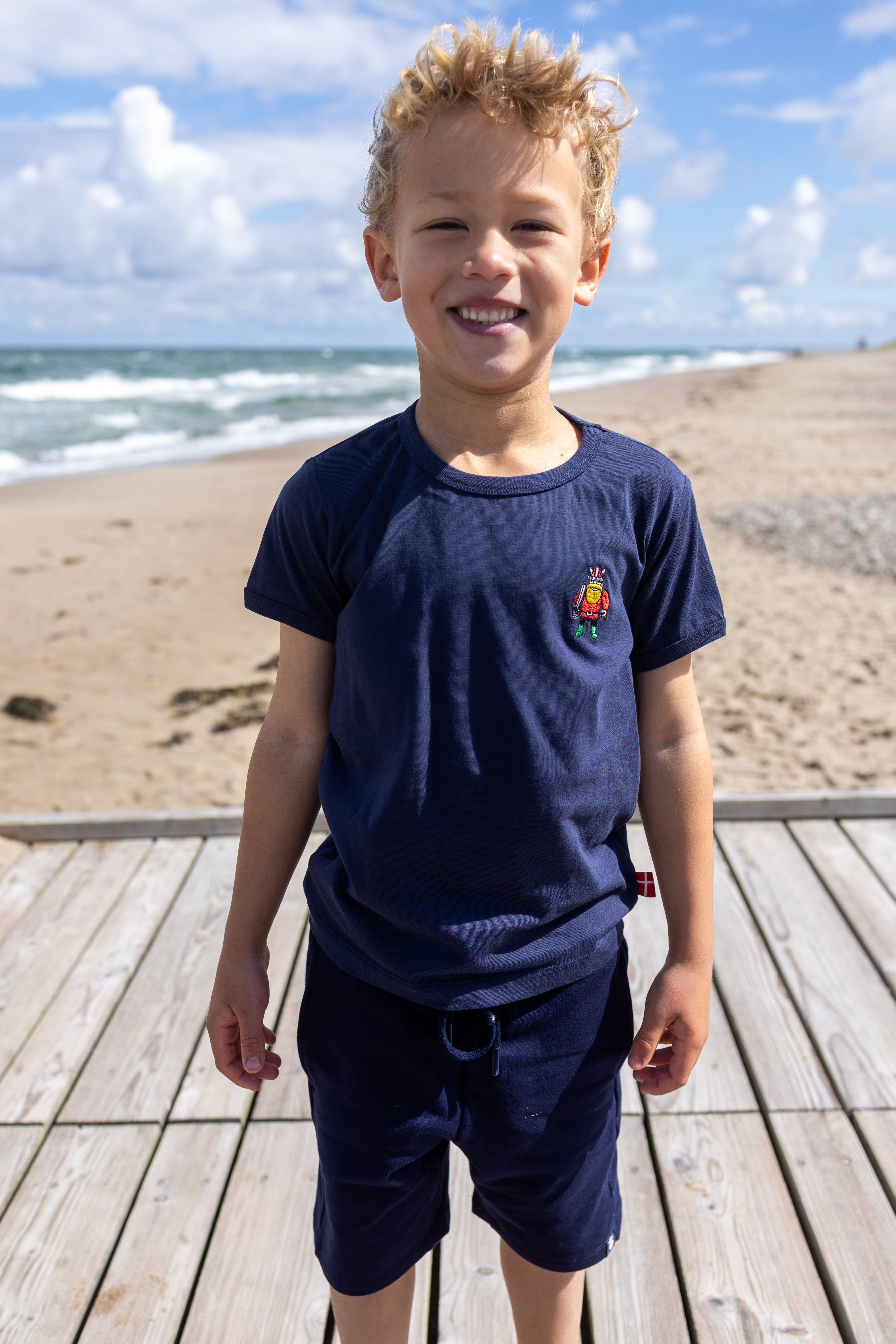 ESS - Danebasic Minik Tee Dark Navy EMBY ERIK DIN VEN