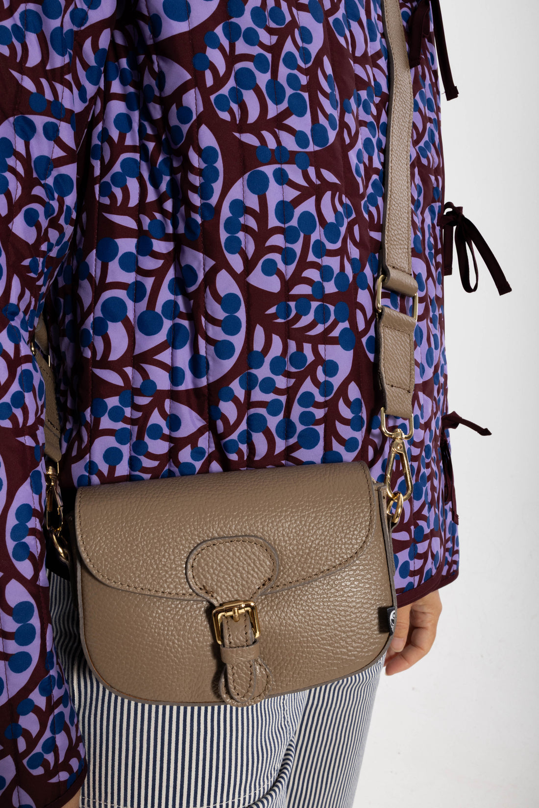 ESS - Danebernadotte Leather Shoulder Bag Fossil