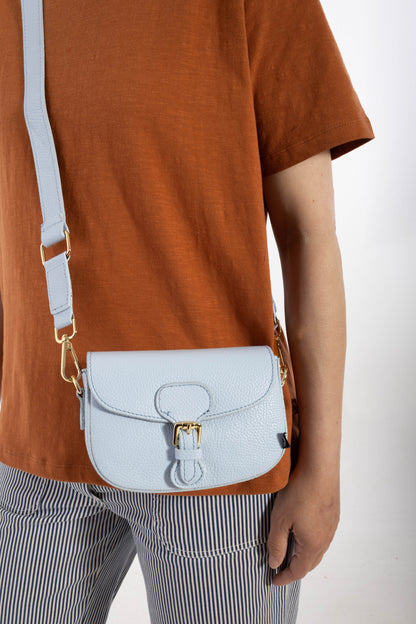 ESS - Danebernadotte Leather Shoulder Bag Ice Blue