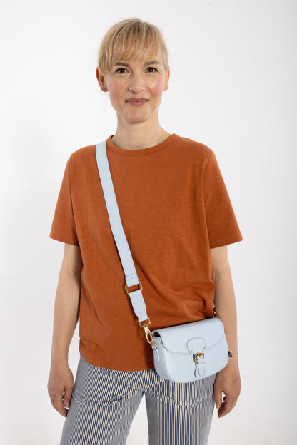 ESS - Danebernadotte Leather Shoulder Bag Ice Blue