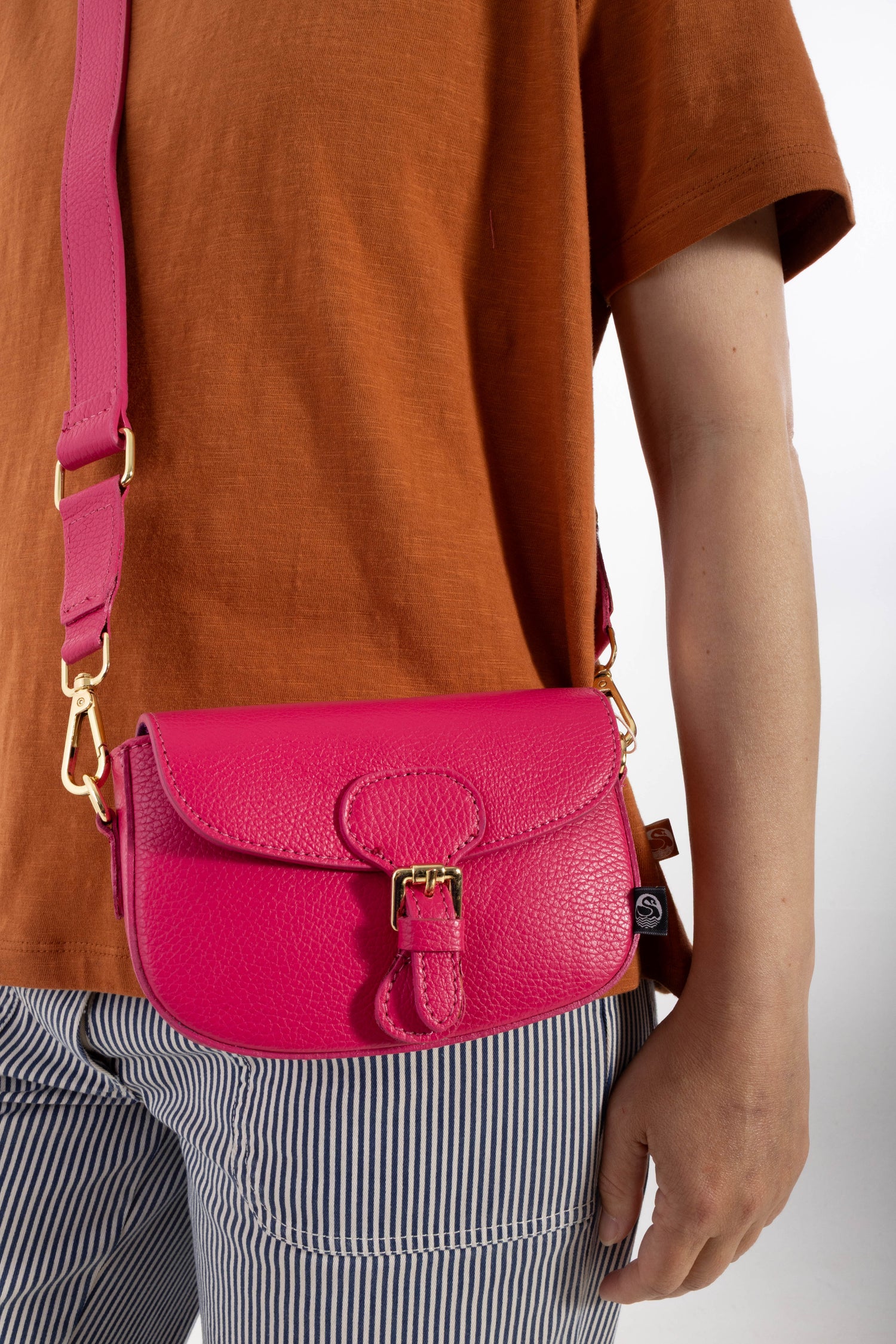 ESS - Danebernadotte Leather Shoulder Bag Iconic Rose