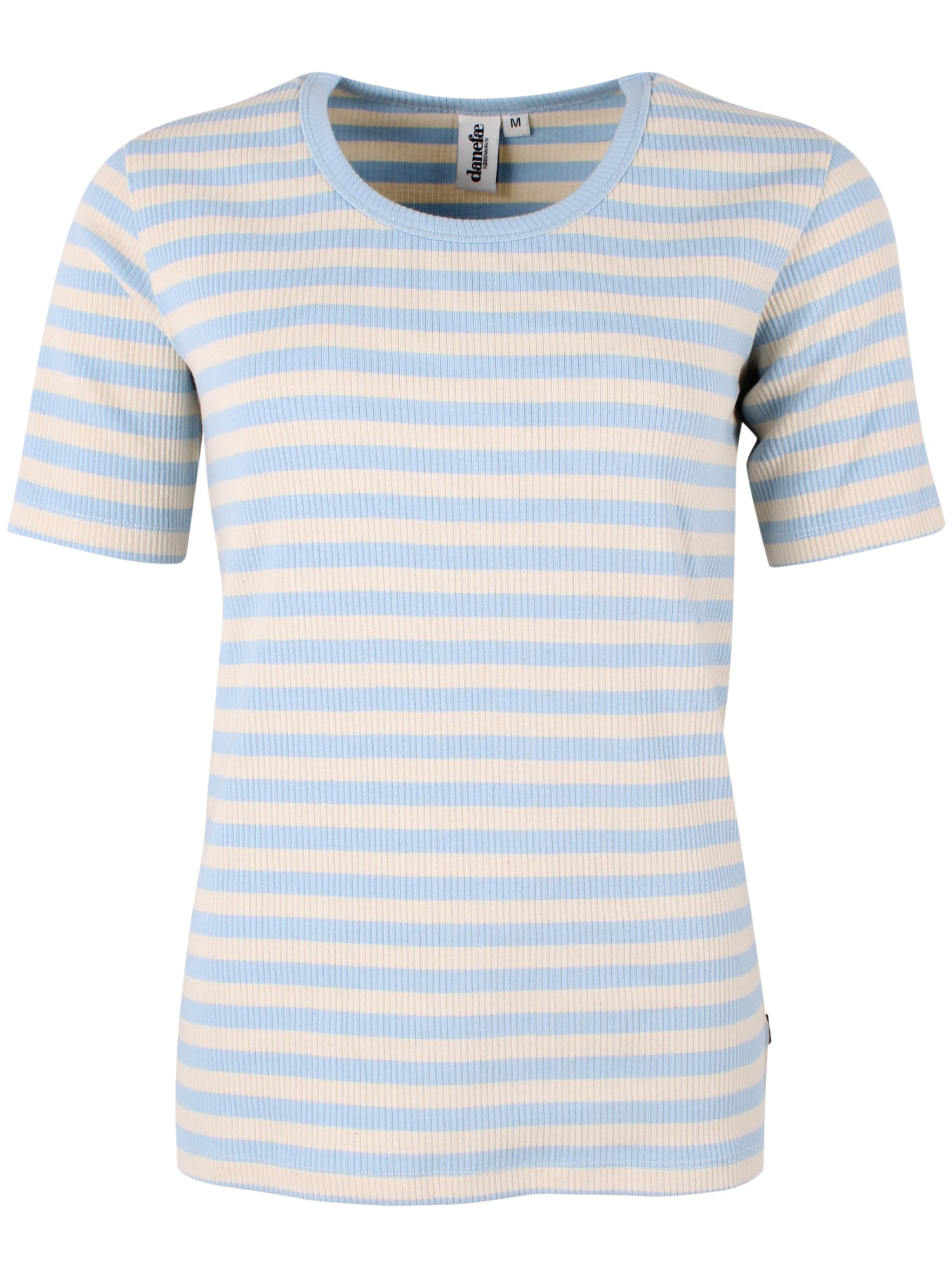 ESS - Danefriend Ribbing Tee Chalk/Cold Sky