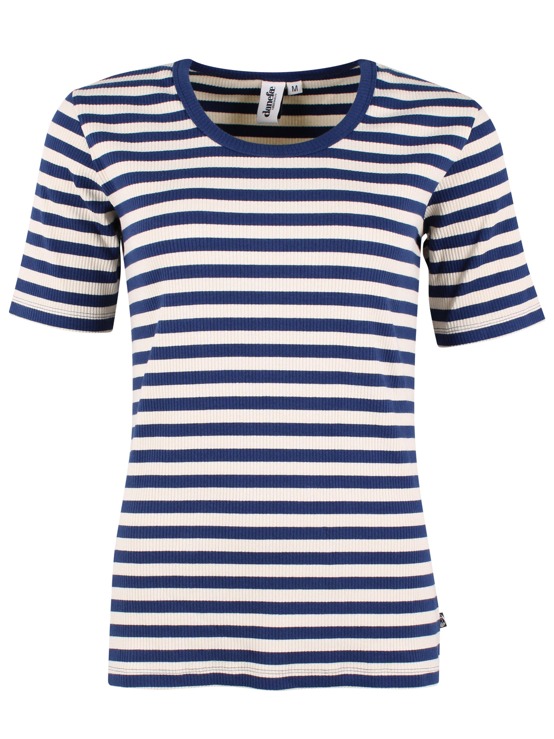 ESS - Danefriend Ribbing Tee Deep Blue/Chalk