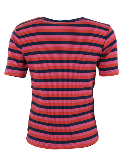 ESS - Danefriend Ribbing Tee Rosewood