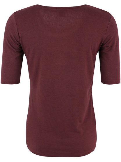 ESS - Danefriend Wool Tee Dark Wine