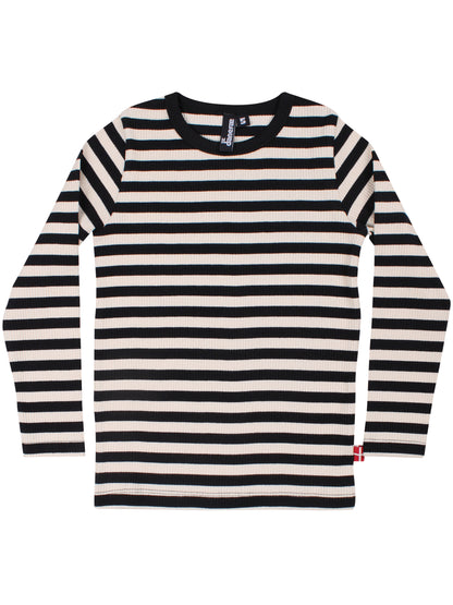 ESS - Danelemonade Ribbing Tee Chalk/Black