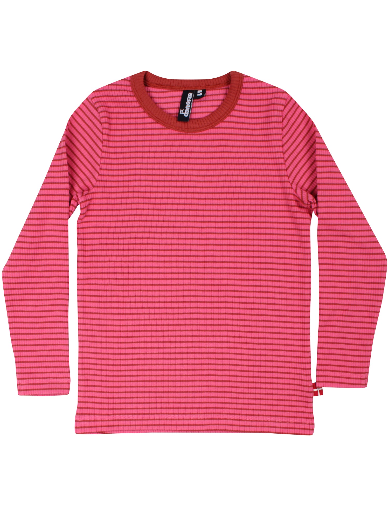 ESS - Danelemonade Ribbing Tee Soft Cherry/Chili