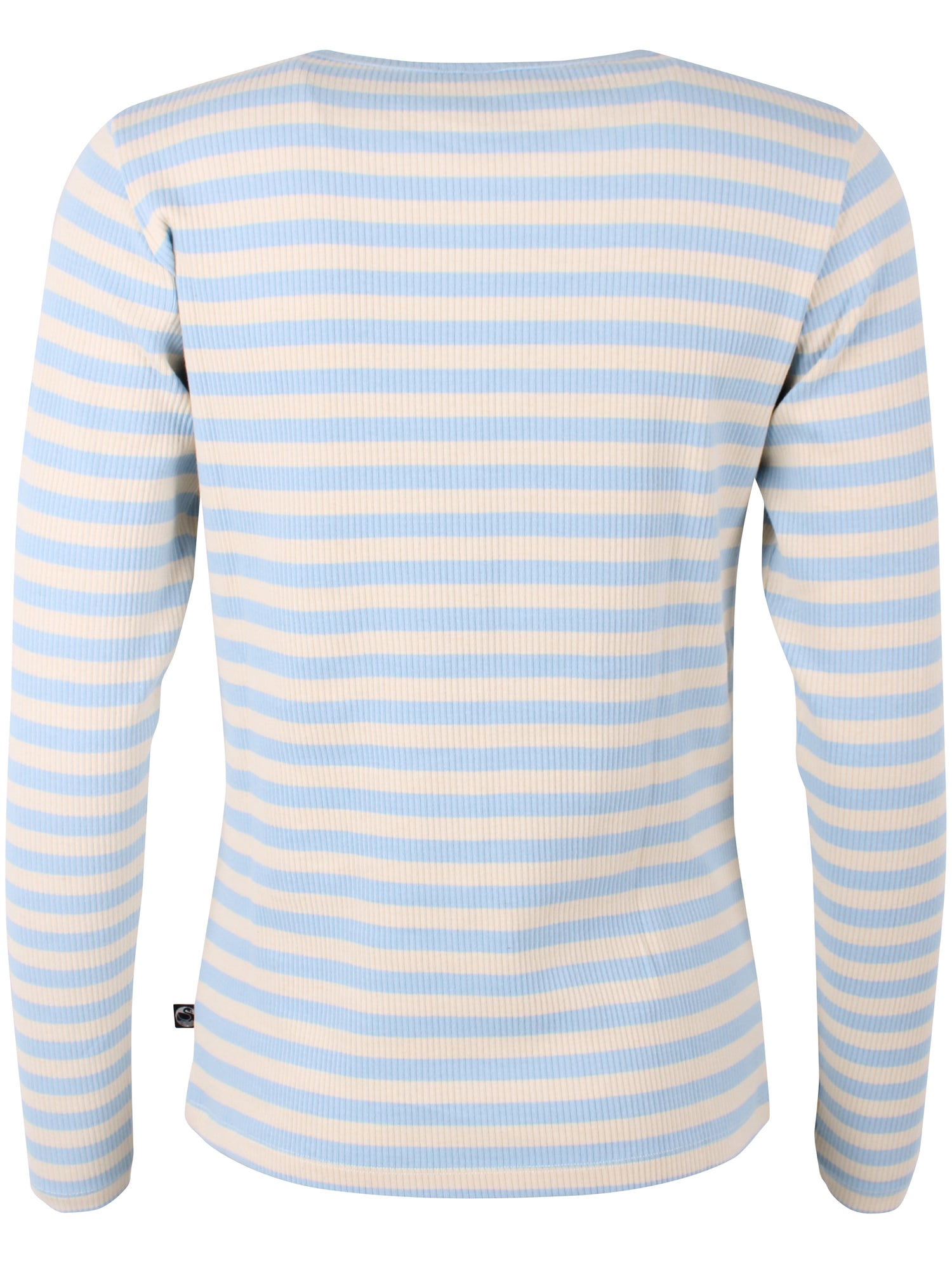 ESS - Danepartner LS Ribbing Tee Chalk/Cold Sky
