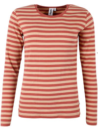 ESS - Danepartner LS ribbing tee Aragon/Nougat