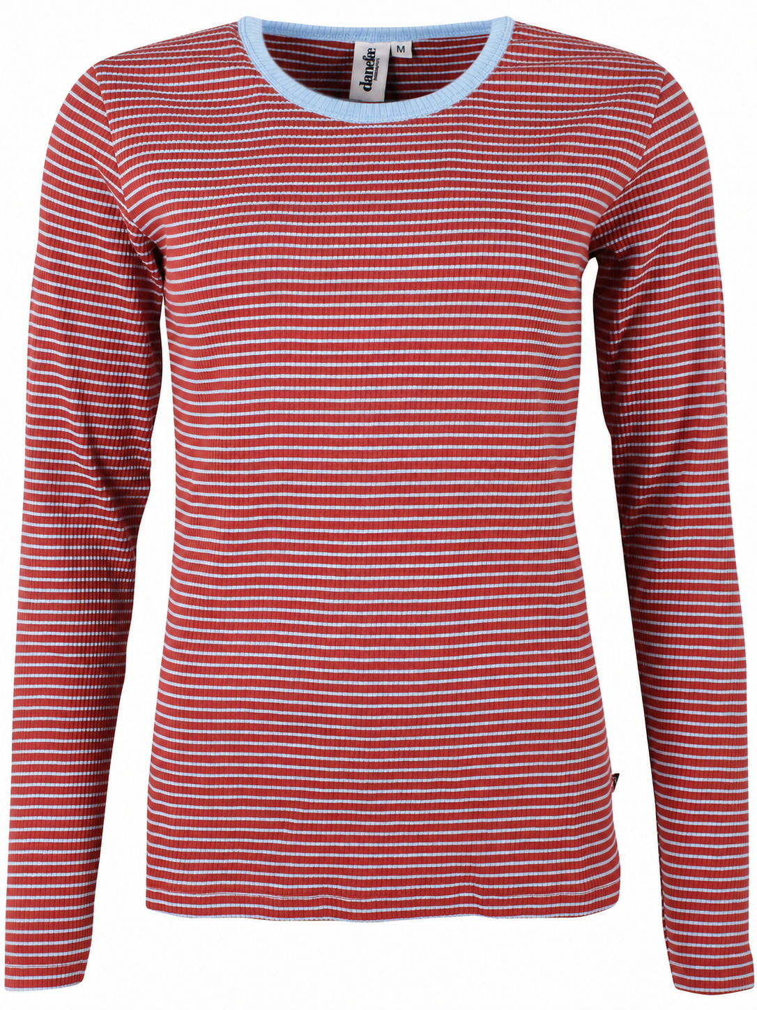 ESS - Danepartner LS Ribbing Tee Chili/Cold Sky