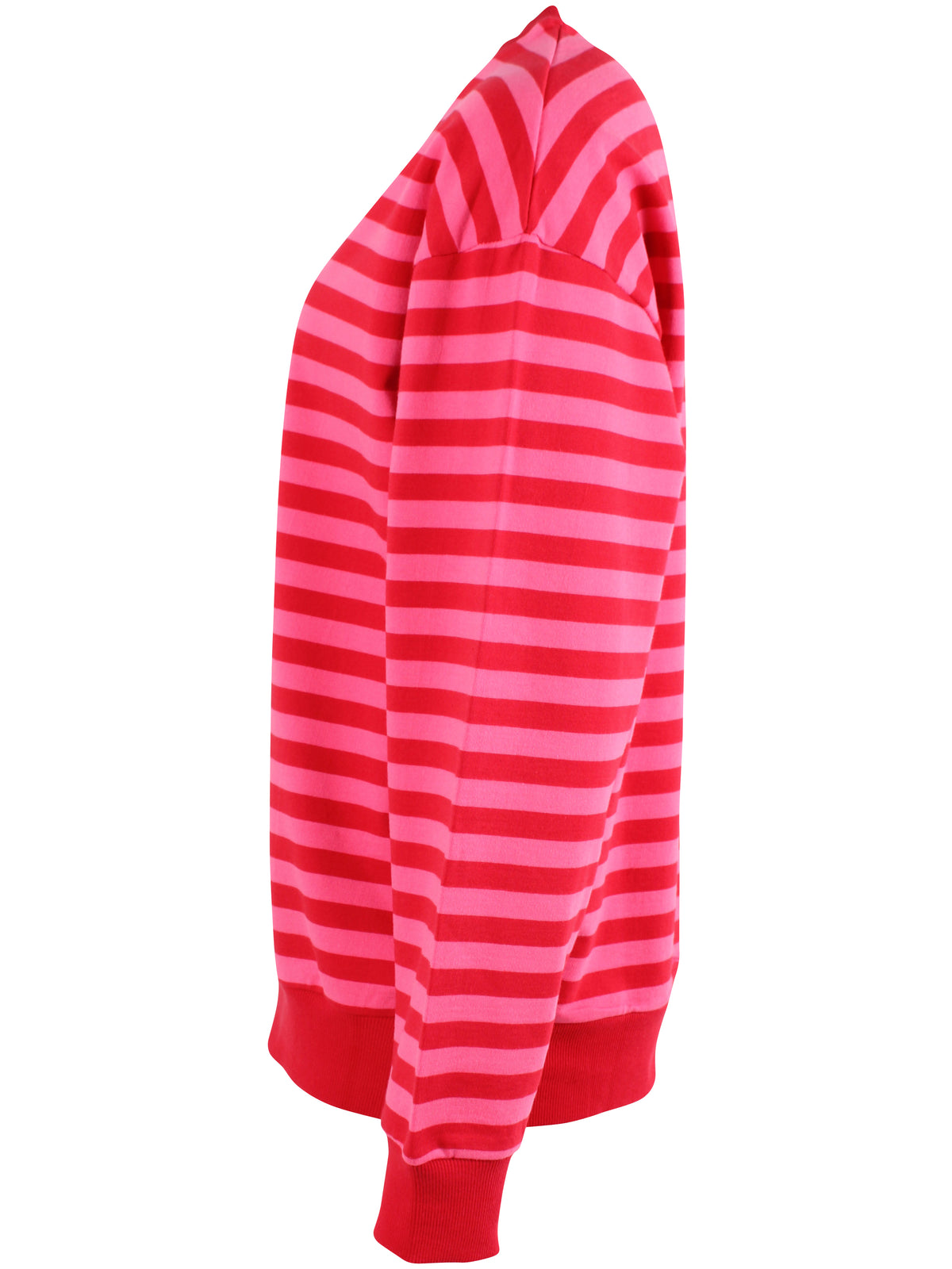 ESS - Danepit Sweatshirt Spicy Pink/Dk Red