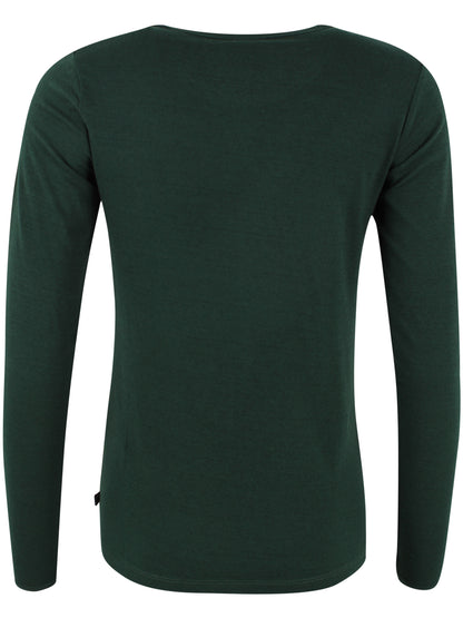 ESS - Danepleasure Wool LS Tee Dark Forest
