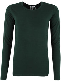 ESS - Danepleasure Wool LS Tee Dark Forest