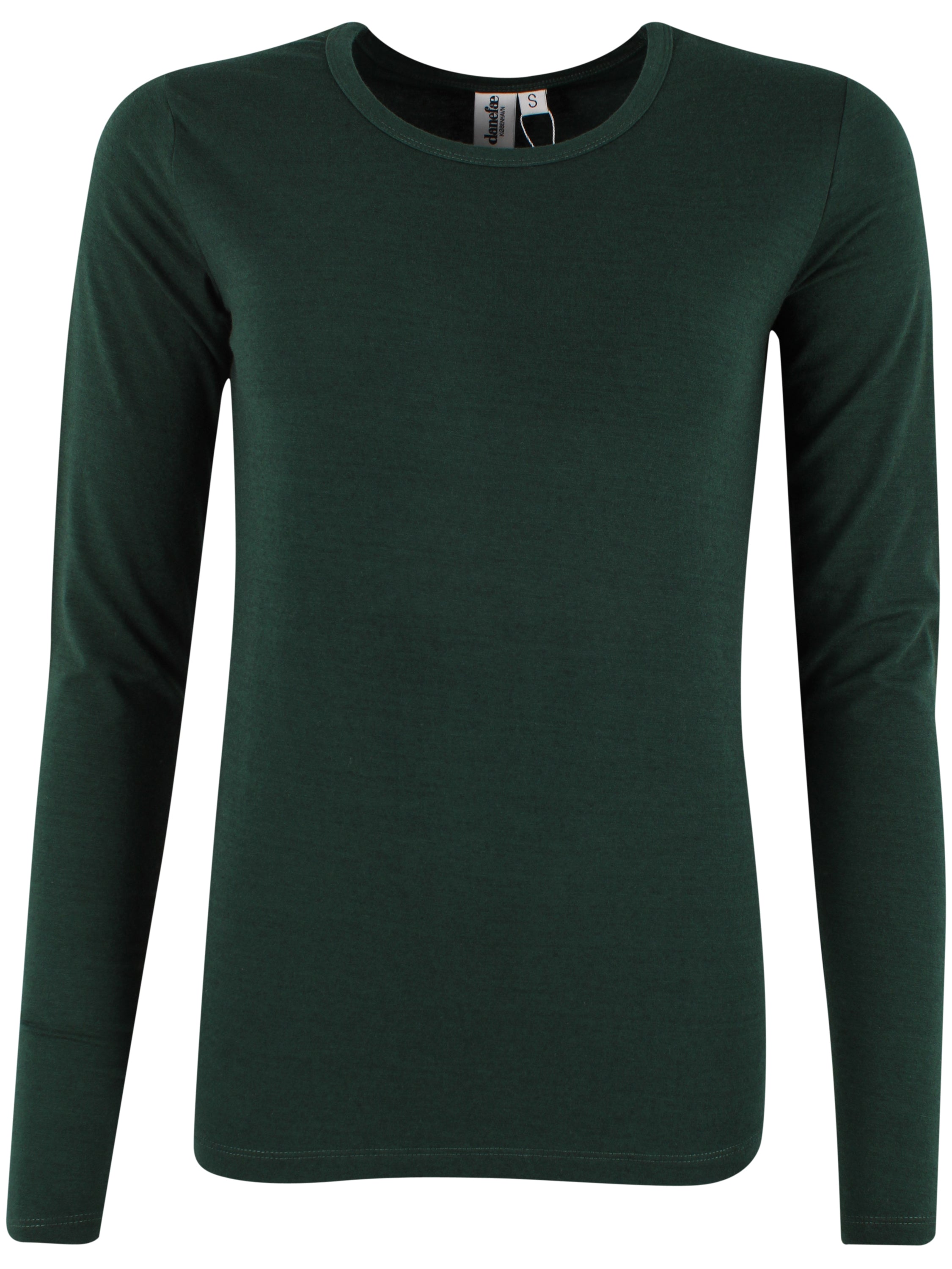 ESS - Danepleasure Wool LS Tee Dark Forest