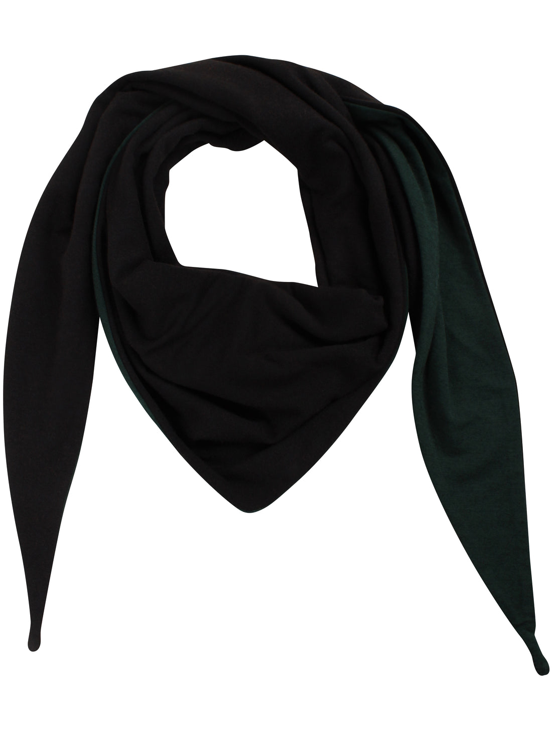 ESS - Danerooster Wool Scarf Dark Forest/Black