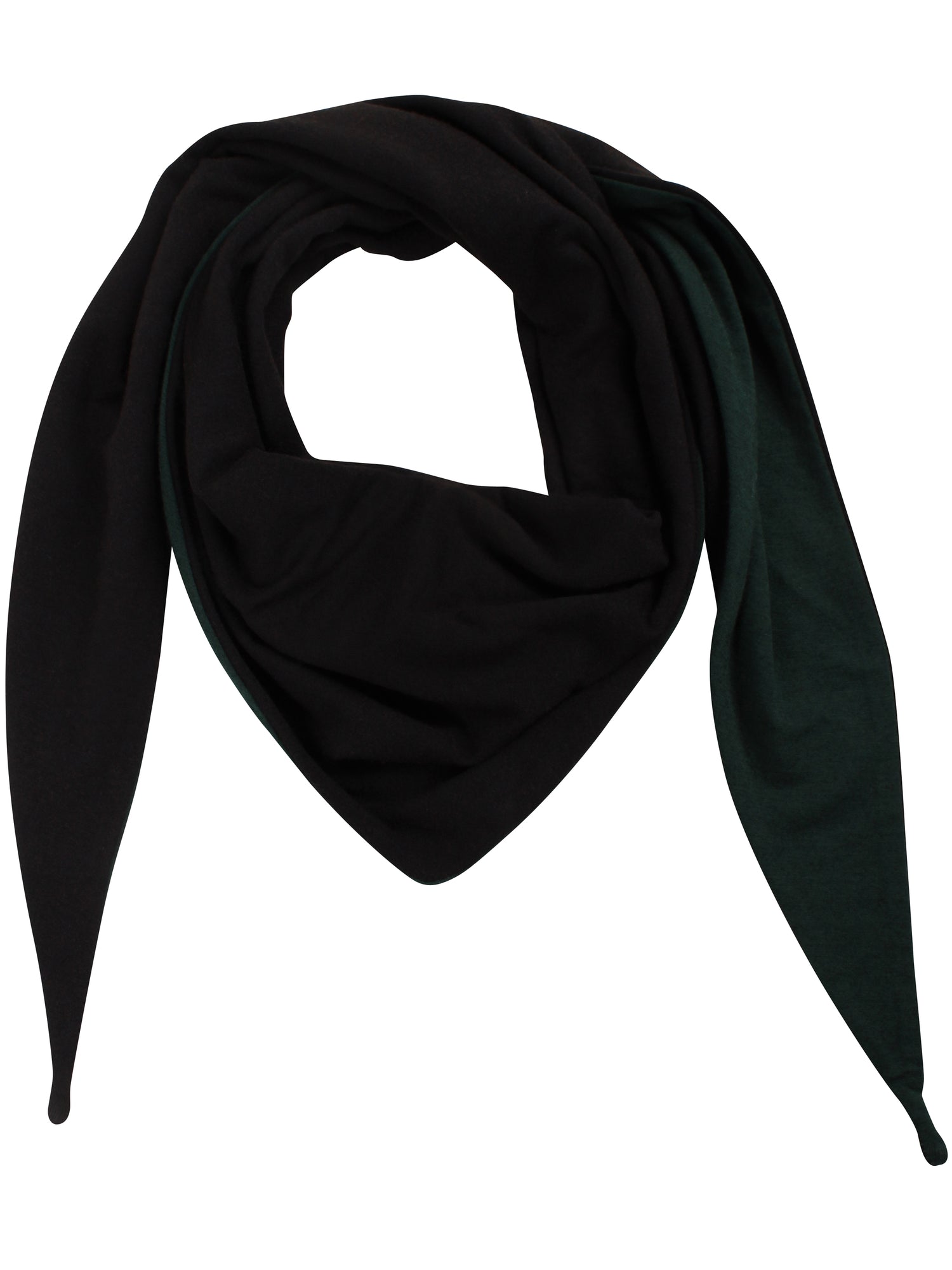 ESS - Danerooster Wool Scarf Dark Forest/Black