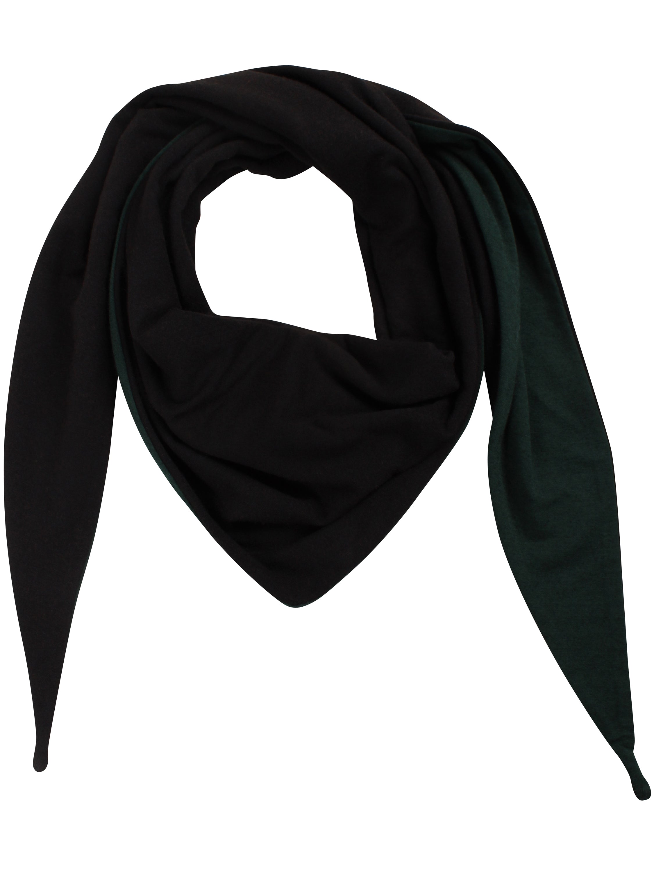 ESS - Danerooster Wool Scarf Dark Forest/Black