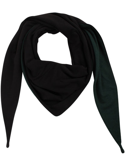 ESS - Danerooster Wool Scarf Dark Forest/Black