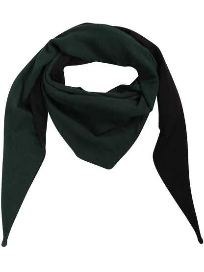 ESS - Danerooster Wool Scarf Dark Forest/Black