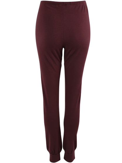 ESS - Danesandvig Wool Loungepants Dark Wine